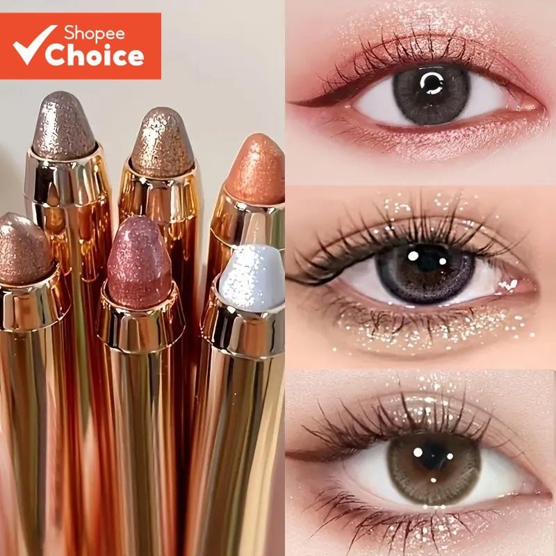 ไฮไลท์ อายชาโดว์ ปากกา Lazy Eye Silkworm Pen Double Head Makeup
