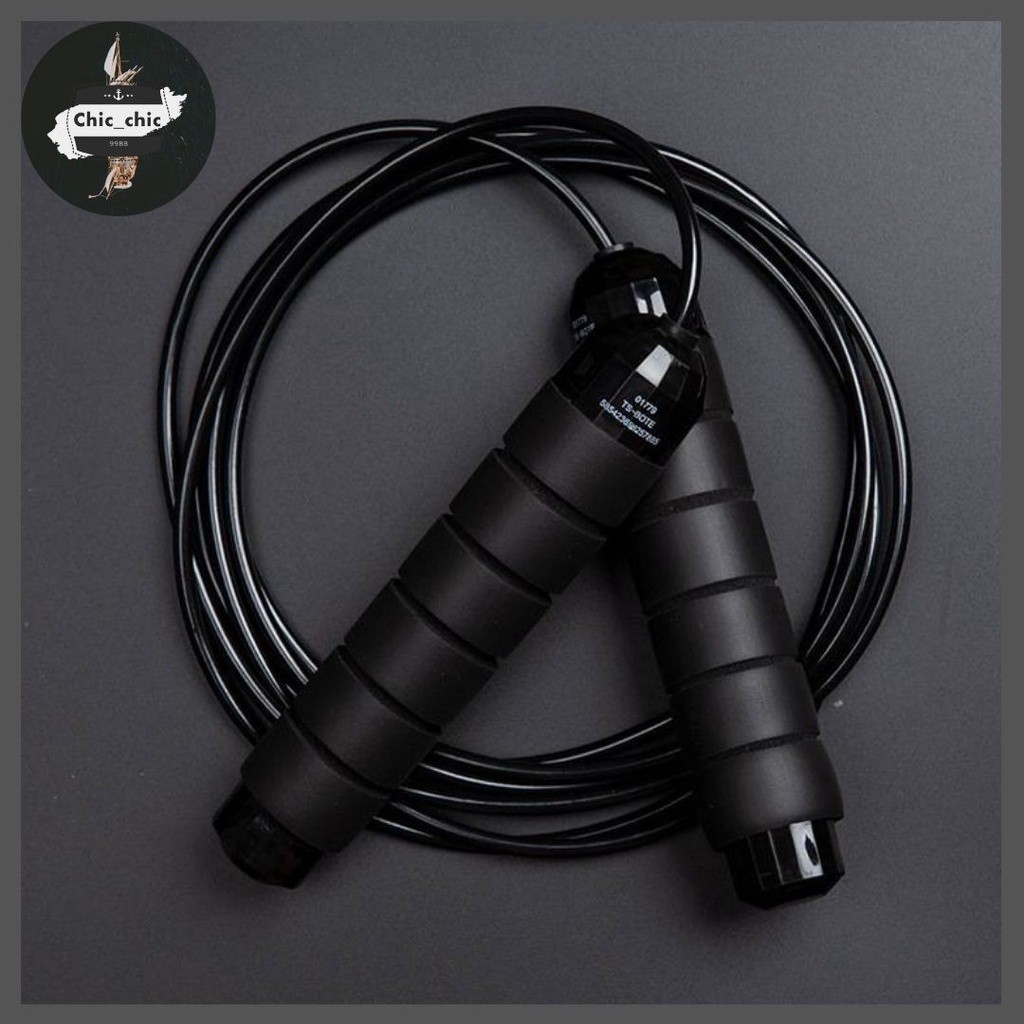 ??JUMPING ROPE??เชือกกระโดด ด้ามจับนุ่ม ปรับระดับได้